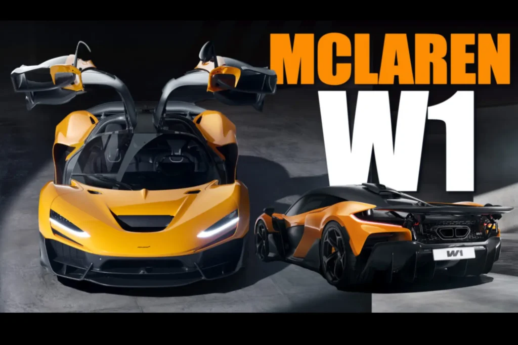 MacLaren Unveils New W1 Supercar