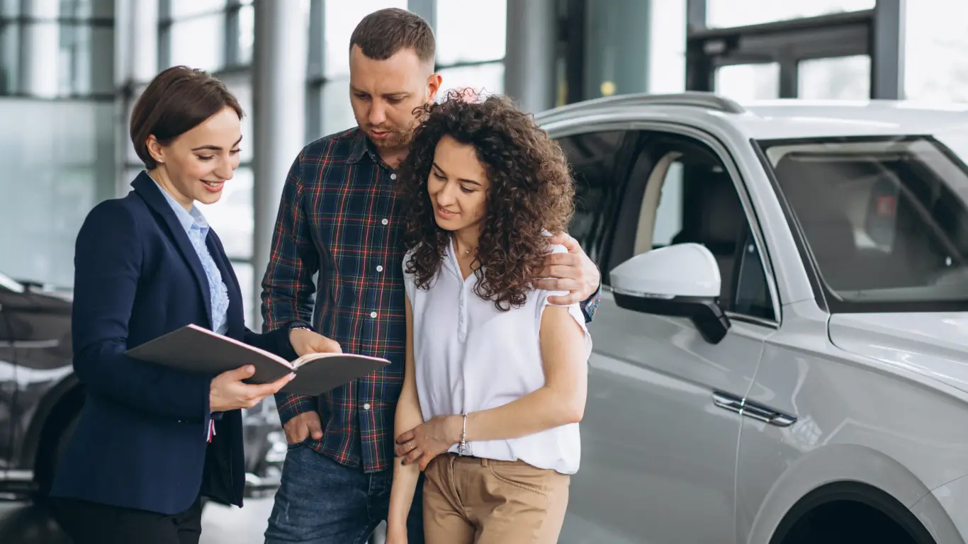 buying a second-hand car from a dealer